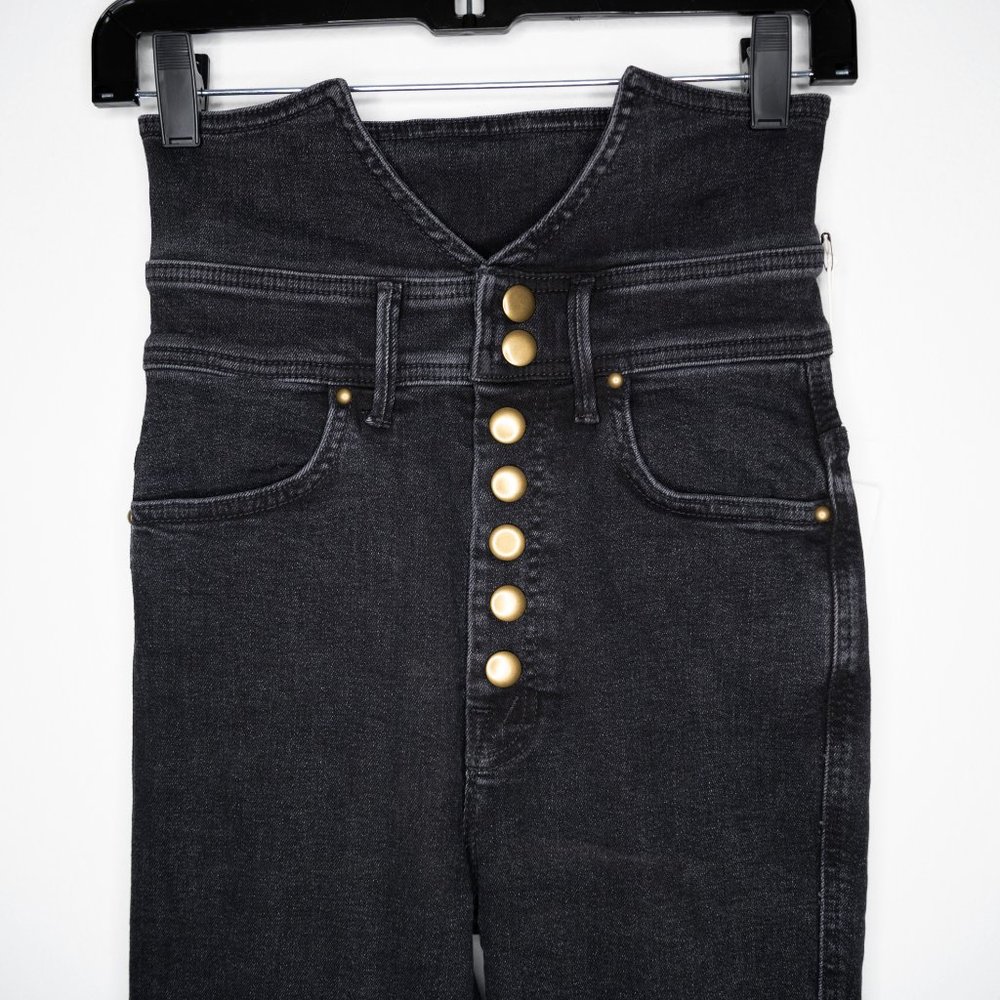 Mother The Swooner Exposed Snap Ankle Skinny I34 - Picture 7 of 13